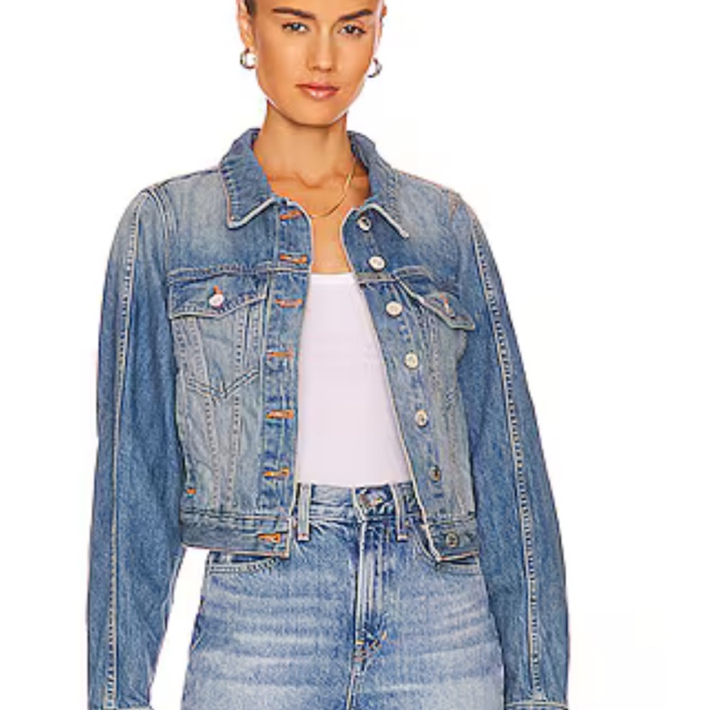 Veronica Beard Light Blue Denim Jacket - image 4